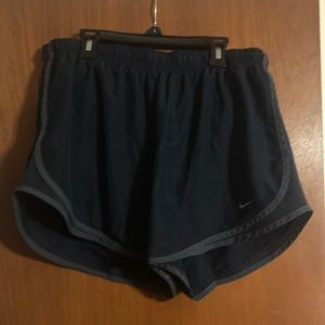 Blue Nike Womens Running Shorts